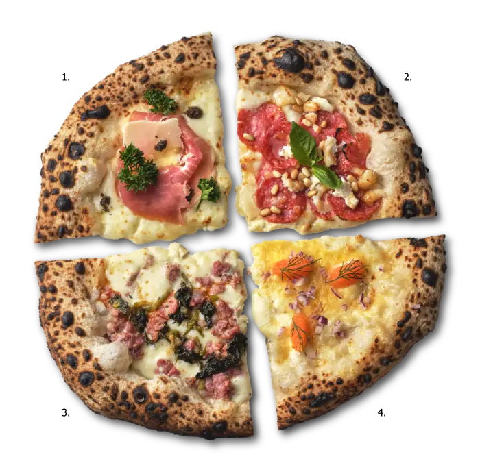 Vit pizza